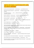 MATSE 259 EXAM 3 QUESTIONS WITH 100&percnt; ACCURATE ANSWERS