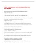 FICEP Quiz Questions 2025-2026 Latest Questions  and Answers 