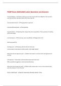 FiCEP Exam 2025-2026 Latest Questions and Answers