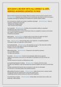 SEVI EXAM 2 REVIEW WITH ALL CORRECT & 100&percnt; VERIFIED ANSWERS&vert;UPDATED TO PASS