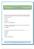 WGU D469 EXAM 2 2025 QUESTIONS AND ANSWERS