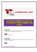 CCI RCIS EXAM &lpar;NEW 2024&sol; 2025 UPDATE&rpar; PRACTICE QUESTIONS AND VERIFIED ANSWERS&vert; 100&percnt; CORRECT&vert; GRADE A