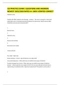 CJE PRACTICE EXAM 1 QUESTIONS AND ANSWERS NEWEST 2025&sol;2026 RATED A&plus; 100&percnt; 