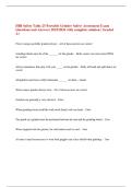 HBI Safety Talks 25 Portable Grinder Safety Assessment Exam  Questions and Answers 2025&sol;2026 with complete solution &vert; Graded  A&plus;