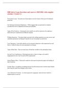 HBI Safety Exam Questions and Answers 2025&sol;2026 with complete  solution &vert; Graded A&plus;
