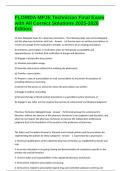 FLORIDA MPJE Technician Final Exam with All Correct Solutions 2025-2026 Edition&period;
