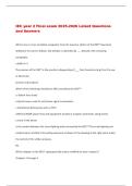IEC year 2 Final exam 2025-2026 Latest Questions  and Answers 