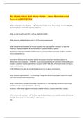 Six Sigma Black Belt Study Guide- Latest Questions and  Answers &lbrace;2025 2026&rcub; 