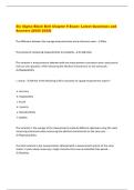 Six Sigma Black Belt Chapter 9 Exam- Latest Questions and  Answers &lbrace;2025 2026&rcub;