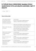 E-7 EPME EXAM &lpar;2025&sol;2026&rpar; Updated&colon; EXAM QUESTIONS WITH ACCURATE ANSWERS &vert; GET IT RIGHT&excl;&excl;