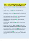 WGU - D432 Section 3 UPDATED ACTUAL   Exam Questions and CORRECT Answers 