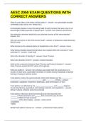 AESC 2050 EXAM QUESTIONS WITH CORRECT ANSWERS