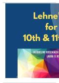 Test Bank Lehne's Pharmacology for Nursing Care&comma; 12th Edition by Jacqueline Burchum&comma; Laura Rosenthal Questions and Verified Answers &vert;100&percnt; Correct &vert; Complete solution &vert; A&plus; Grade &vert; Latest Update 2025 &sol; 2026&period;