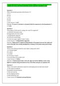 NCCER PIPEFITTER TEST LATEST EXAM WITH CORRECT ACTUAL QUESTIONS AND CORRECTLY WELL-DEFINED ANSWERS LATEST ALREADY GRADED A&plus; 2026