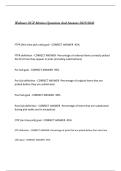  Walmart OGP Metrics Questions And Answers 2025&sol;2026