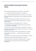 Jamf Certified Associate Practice Exam Questions and Answers Fully Solved