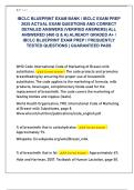 IBCLC BLUEPRINT EXAM BANK &sol; IBCLC EXAM PREP  2025 ACTUAL EXAM QUESTIONS AND CORRECT  DETAILED ANSWERS &lpar;VERIFIED ANSWERS&rpar; ALL  ANSWERED &lbrace;460 Q & A&rcub; ALREADY GRADED A&plus; &sol;  IBCLC BLUEPRINT EXAM PREP &sol; FREQUENTLY  TESTED QUESTIONS &vert; GUARANTEED PASS 