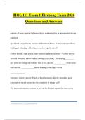 Biology 111 Bundled Tests 2026 Questions and Answers