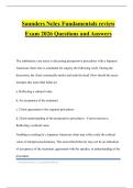 NCLEX Bundled Tests 2026 Questions and Answers