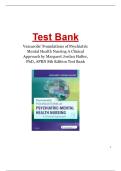 Varcarolis&rsquo; Foundations of Psychiatric Mental Health Nursing A Clinical Approach by Margaret Jordan Halter&comma; PhD&comma; APRN 8th Edition Test Bank