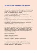 NUR 353 Exam 2 questions with answers