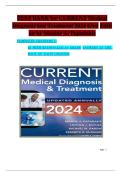 TEST BANK FOR CURRENT Medical Diagnosis and Treatment 2024 63rd Edition by Maxine A&period; Papadakis ISBN&colon;978-1265556037 ALL CHAPTERS COVERED YOUR ULTIMATE GUIDE 100&percnt; VERIFIED A&plus; GRADE ASSURED&excl;&excl;&excl;&excl;&excl; NEW LATEST UPDATE&excl;&excl;&excl;&excl;&excl;&excl;&excl;