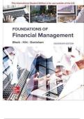 Solution Manual for Foundations of Financial Management&comma; 18th Edition by Stanley Block&comma; Geoffrey Hirt&comma; Bartley Danielsen