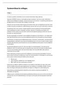 Uitgebreide college-aantekeningen systeemtheorie en gezinstherapie PABAP5246