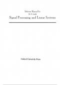 Signal Processing and Linear Systems &ndash; Solutions Manual &lpar;B&period; P&period; Lathi&rpar; &vert; Complete Worked Solutions