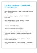 CSE 3901 - Midterm 1 QUESTIONS WITH ANSWERS