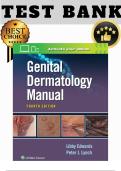 Test Bank for Genital Dermatology Manual 4th Edition Edwards&comma; Lynch &vert; All Chapters &lpar;1&ndash;5&rpar; &vert; 2025 Version &vert; High-Quality