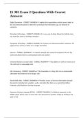 IS 303 Exam 2 Questions With Correct Answers