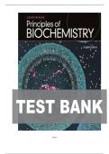 Test Bank For Lehninger Principles of Biochemistry 8th Edition By David L&period; Nelson&semi; Michael M&period; Cox &vert; 9781319228002 &vert; &vert; Chapter 1-28 &vert; All Chapters with Answers