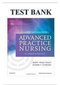 Test Bank For Hamric and Hanson Advanced Practice Nursing An Integrative Approach 6th Edition By Eileen O'Grady &lpar; &rpar;&comma; 9780323447751&comma; Chapter 1-24 Complete Questions and Answers A&plus;