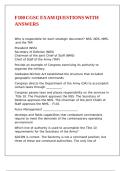 F100 CGSC EXAM QUESTIONS WITH ANSWERS
