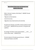 Patho Exam 4 Questions and Answers with Complete Solutions&period;