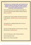 ARTHROPLASTY IOT &lpar;ARTHREX&rpar; EXAM LATEST 2025&sol;2026 ACTUAL  EXAM WITH COMPLETE QUESTIONS AND CORRECT DETAILED  ANSWERS &lpar;100&percnt; VERIFIED ANSWERS&rpar; &vert;ALREADY GRADED A&plus;&vert;  &vert;&vert;PROFESSOR VERIFIED&vert;&vert; &vert;&vert;BRANDNEW&excl;&excl;&excl;&vert;&vert; 