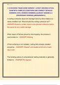 C-39 ROOFING TRADE EXAM VERSION 1 LATEST 2025&sol;2026 ACTUAL  EXAM WITH COMPLETE QUESTIONS AND CORRECT DETAILED  ANSWERS &lpar;100&percnt; VERIFIED ANSWERS&rpar; &vert;ALREADY GRADED A&plus;&vert;  &vert;&vert;PROFESSOR VERIFIED&vert;&vert; &vert;&vert;BRANDNEW&excl;&excl;&excl;&vert;&vert; 