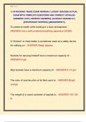 C-39 ROOFING TRADE EXAM VERSION 3 LATEST 2025&sol;2026 ACTUAL  EXAM WITH COMPLETE QUESTIONS AND CORRECT DETAILED  ANSWERS &lpar;100&percnt; VERIFIED ANSWERS&rpar; &vert;ALREADY GRADED A&plus;&vert;  &vert;&vert;PROFESSOR VERIFIED&vert;&vert; &vert;&vert;BRANDNEW&excl;&excl;&excl;&vert;&vert;