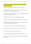 Boiler Exam sample questions and answers updated Newest 2025&sol;2026 