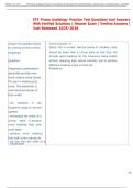 ETS Praxis Audiology Practice Test Questions And Answers  With Verified Solutions &vert; Newest Exam &vert; Verified Answers &vert;  Just Released 2025-2026  