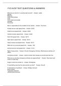 YYZ AVOP TEST QUESTIONS & ANSWERS