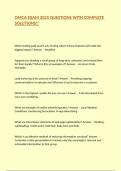 OMCA EXAM 2025 QUESTIONS WITH COMPLETE SOLUTIONS&excl;&excl;