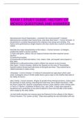 EXAM 1 STUDY GUIDE HISTORY OF MEXICO QUESTIONS AND ANSWERS
