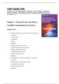 Test Bank for The Doctor of Nursing Practice Essentials A New Model for Advanced Practice Nursing 4th Edition by Mary Zaccagnini&comma; Judith M&period; Pechacek