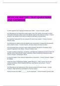 MEXICAN HISTORY TEST QUESTIONS AND ANSWERS
