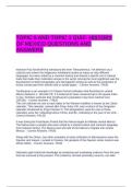 TOPIC 0 AND TOPIC 1 QUIZ- HISTORY OF MEXICO QUESTIONS AND ANSWERS &lpar;GRADED A&rpar;