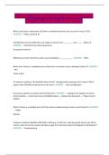 CLIENT FOUNDATION QUIZZES WITH ACTUAL RIGHT ANSWERS&period;