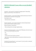 D659 OA Retake Exam with accurate detailed solutions
