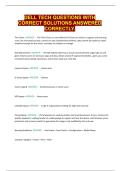 DELL TECH QUESTIONS WITH CORRECT SOLUTIONS ANSWERED CORRECTLY&period;